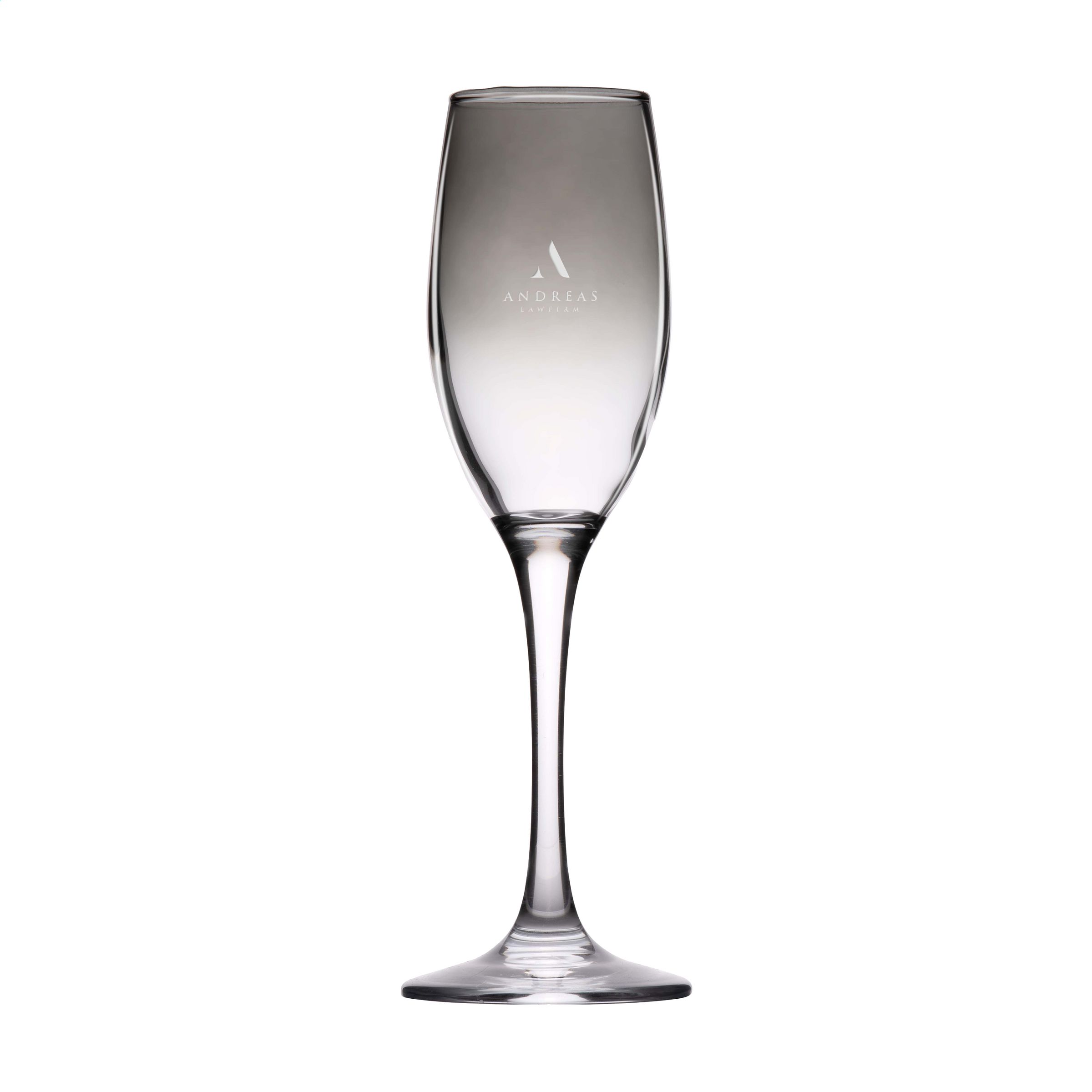 Smokey Champagneglas 180 ml bedrukken met logo