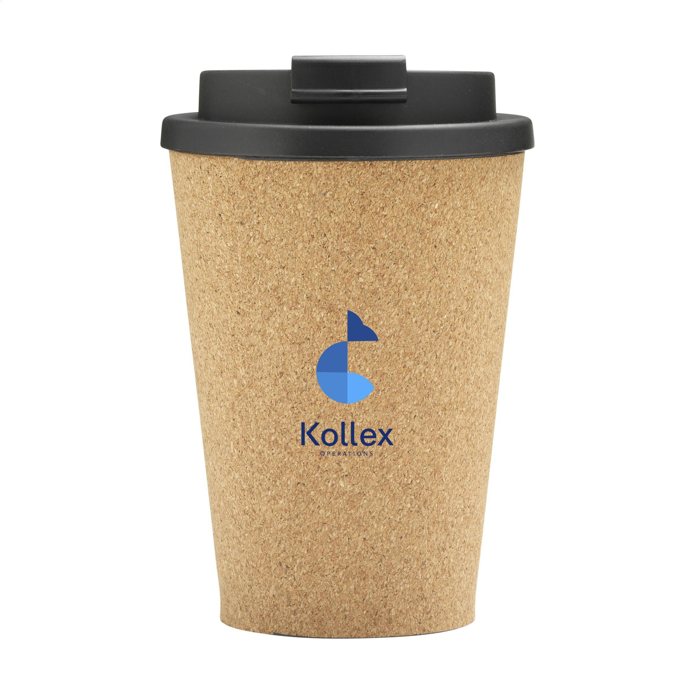 Taverne PLA Cork Cup 350 ml koffiebeker bedrukken met logo