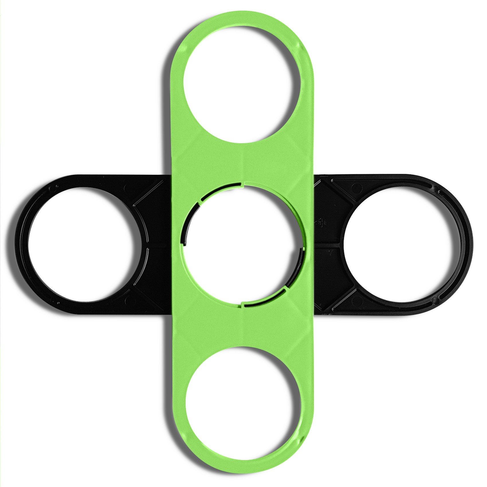 Bekerhouder 5 bekers kleurencombinatie bedrukken met logo