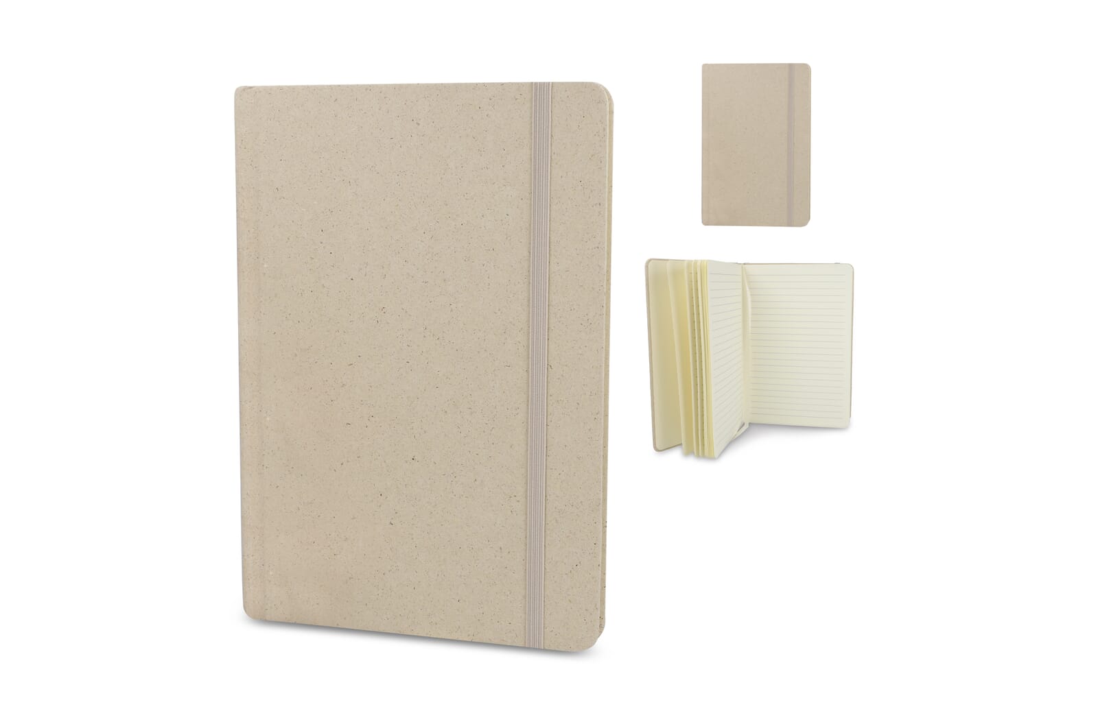 Notitieboek graspapier A5 bedrukken met logo