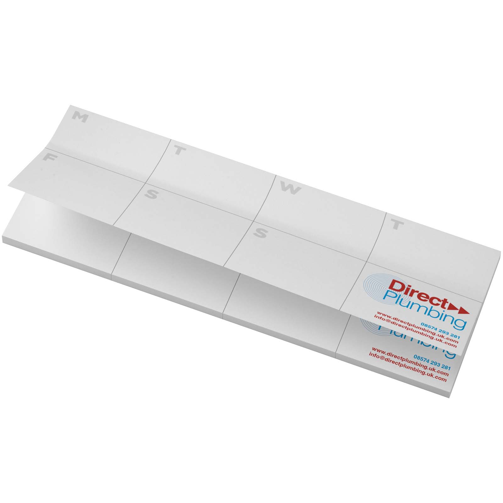Sticky-Mate® gerecyclede sticky notes met bedrukte planner bedrukken met logo