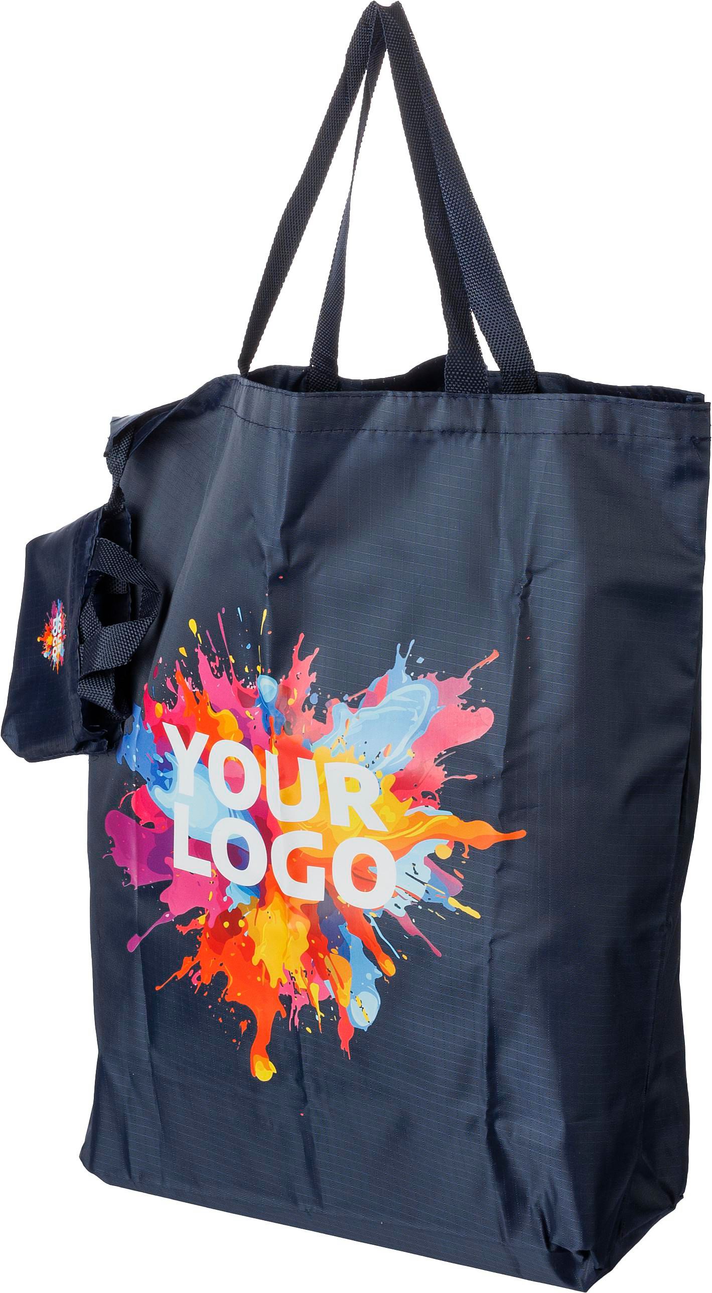 Packet opvouwbare draagtas bedrukken met logo