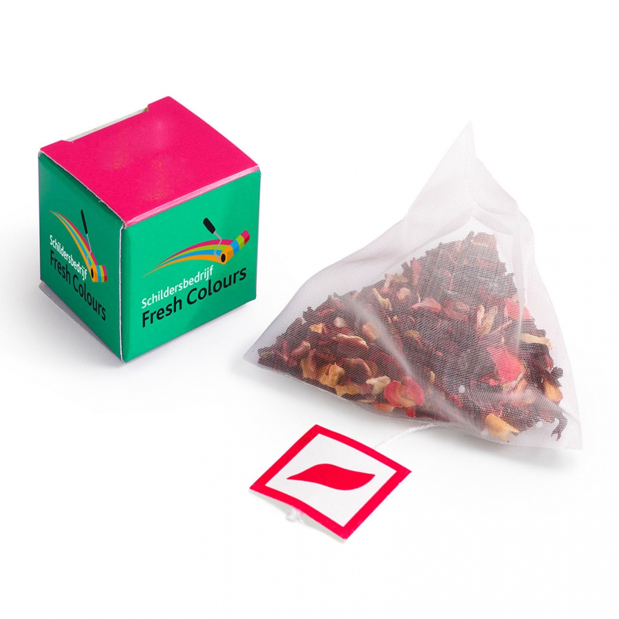 Ice tea in doosje bedrukken met logo