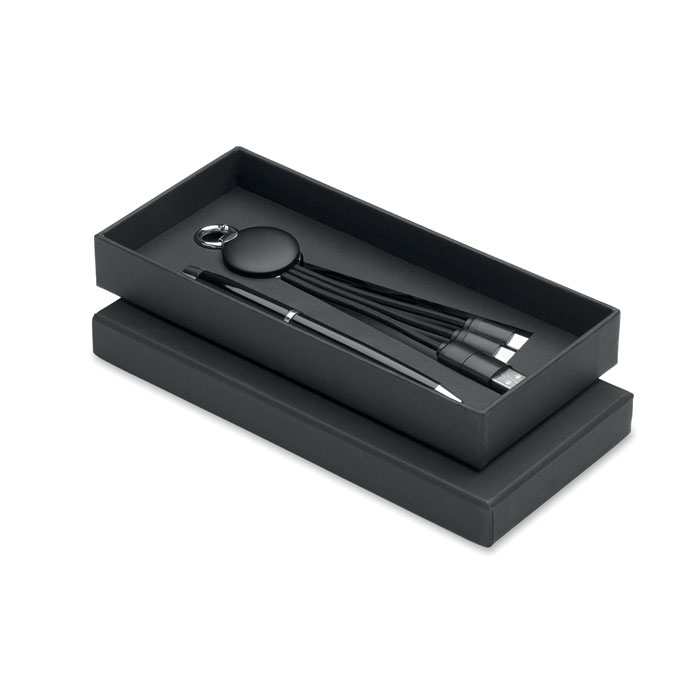 2-delige geschenkset in doos bedrukken met logo