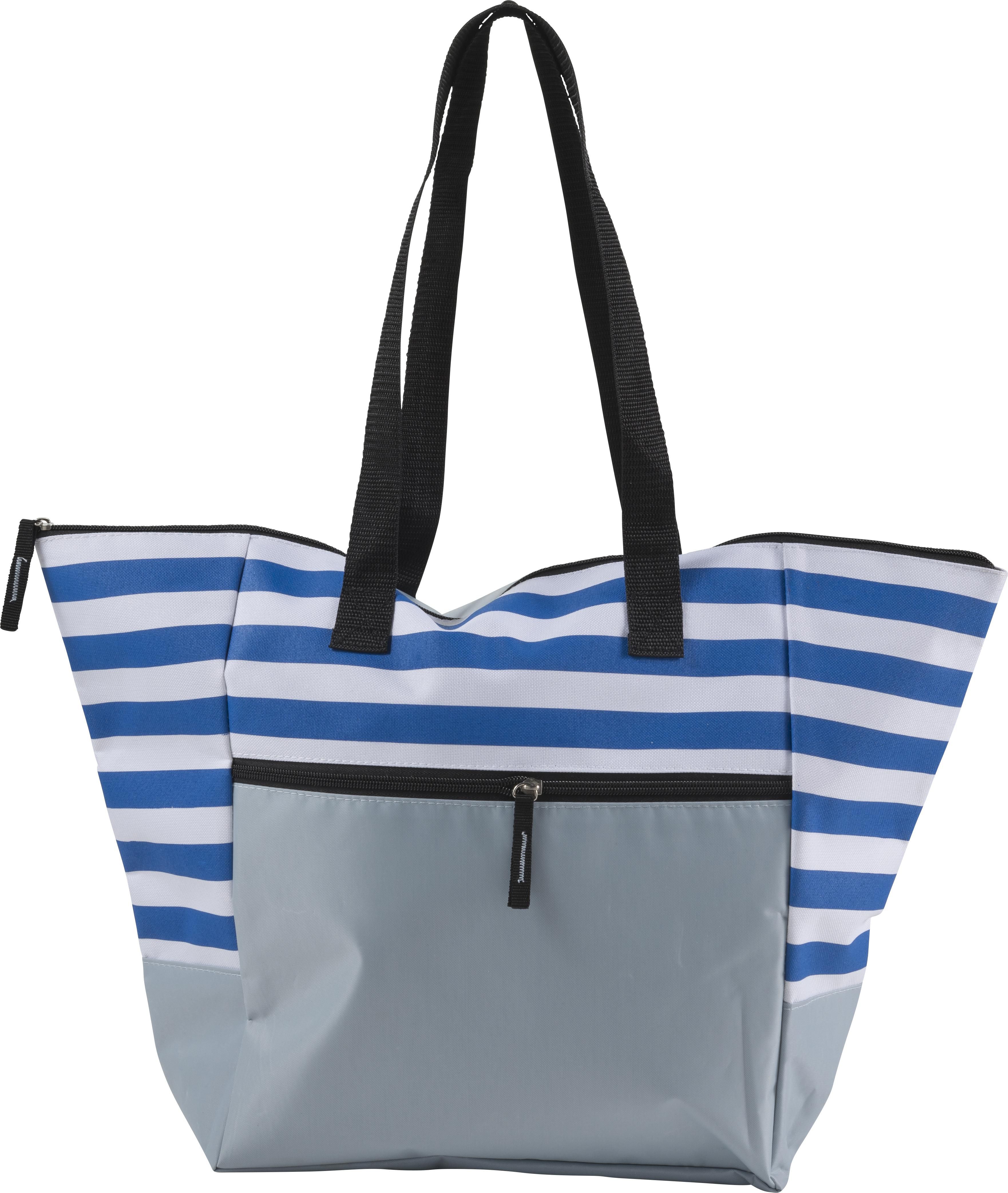 Navy strandtas bedrukken met logo