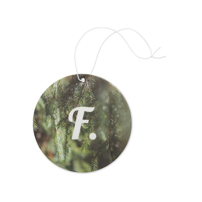 Auto luchtverfrisser eigen vorm (7-15 dagen) bedrukken met logo