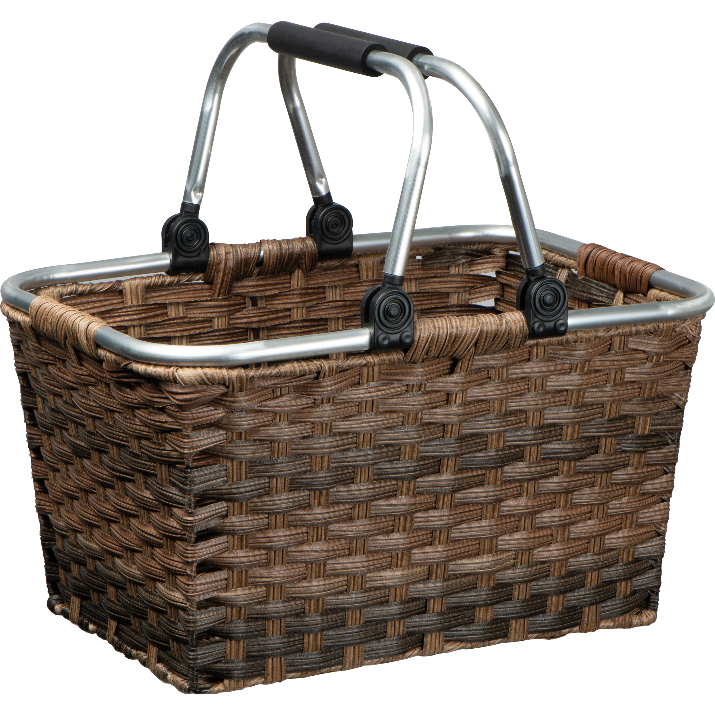 Rotan boodschappenmand bedrukken met logo