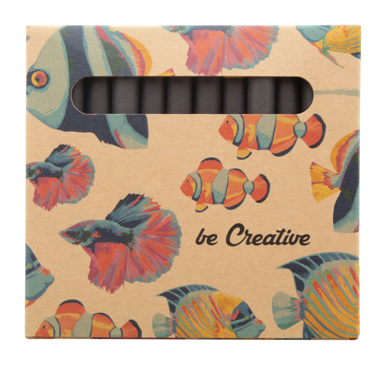 custom made 12-delige krijtset bedrukken met logo