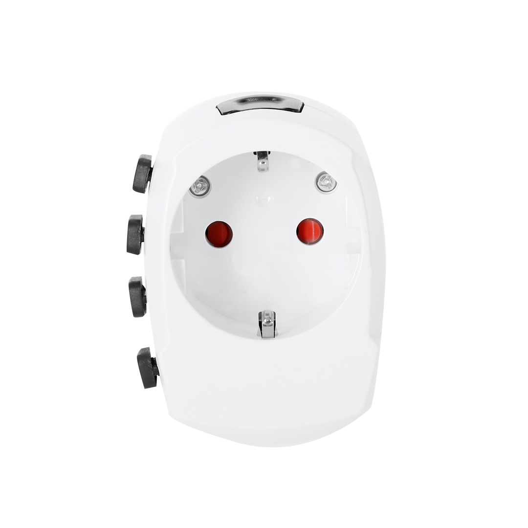 Universele Reis Adapter Skross PRO 3-POLE bedrukken met logo