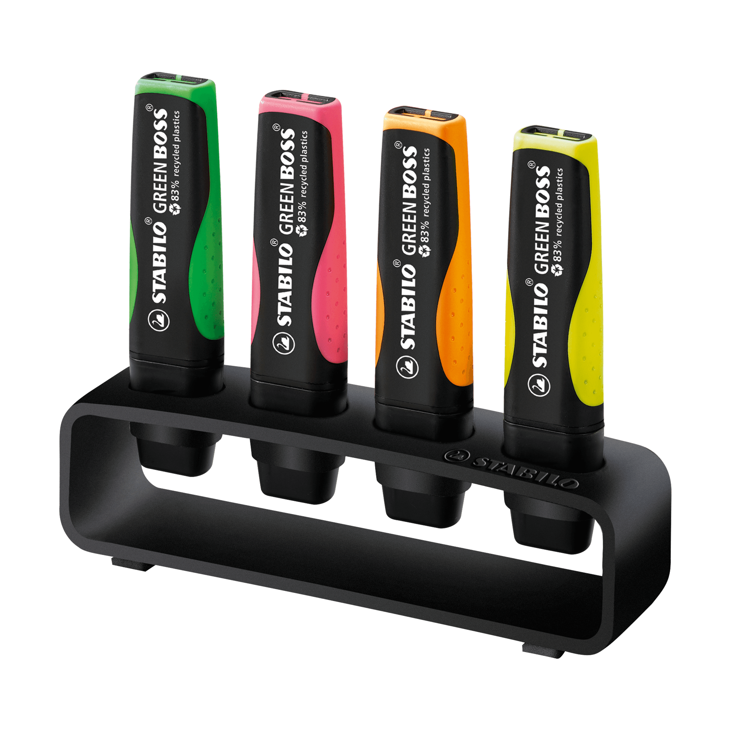 STABILO GREEN BOSS DESK SET bedrukken met logo