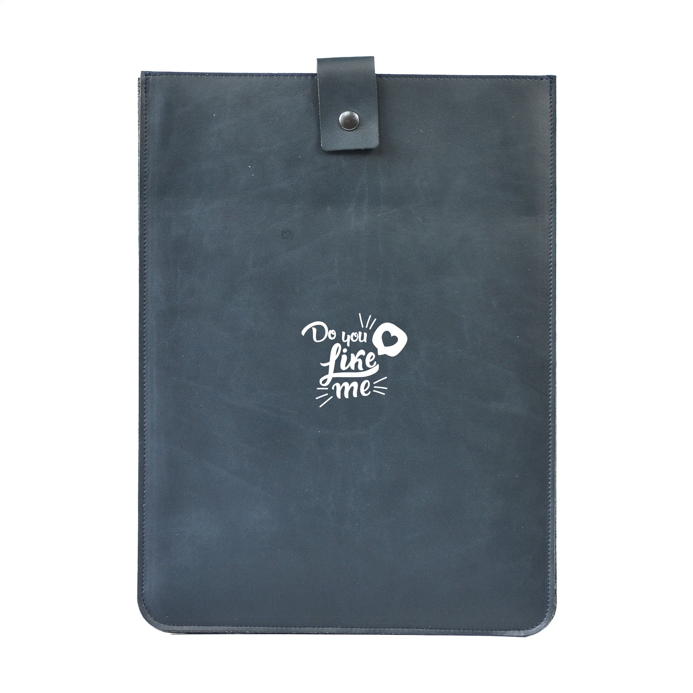 Recycled Leather Laptop Sleeve 16" bedrukken met logo