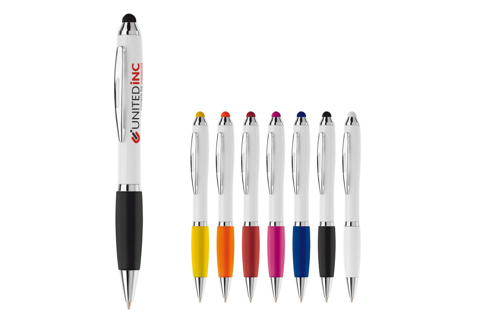 Balpen Hawaï stylus hardcolour bedrukken met logo