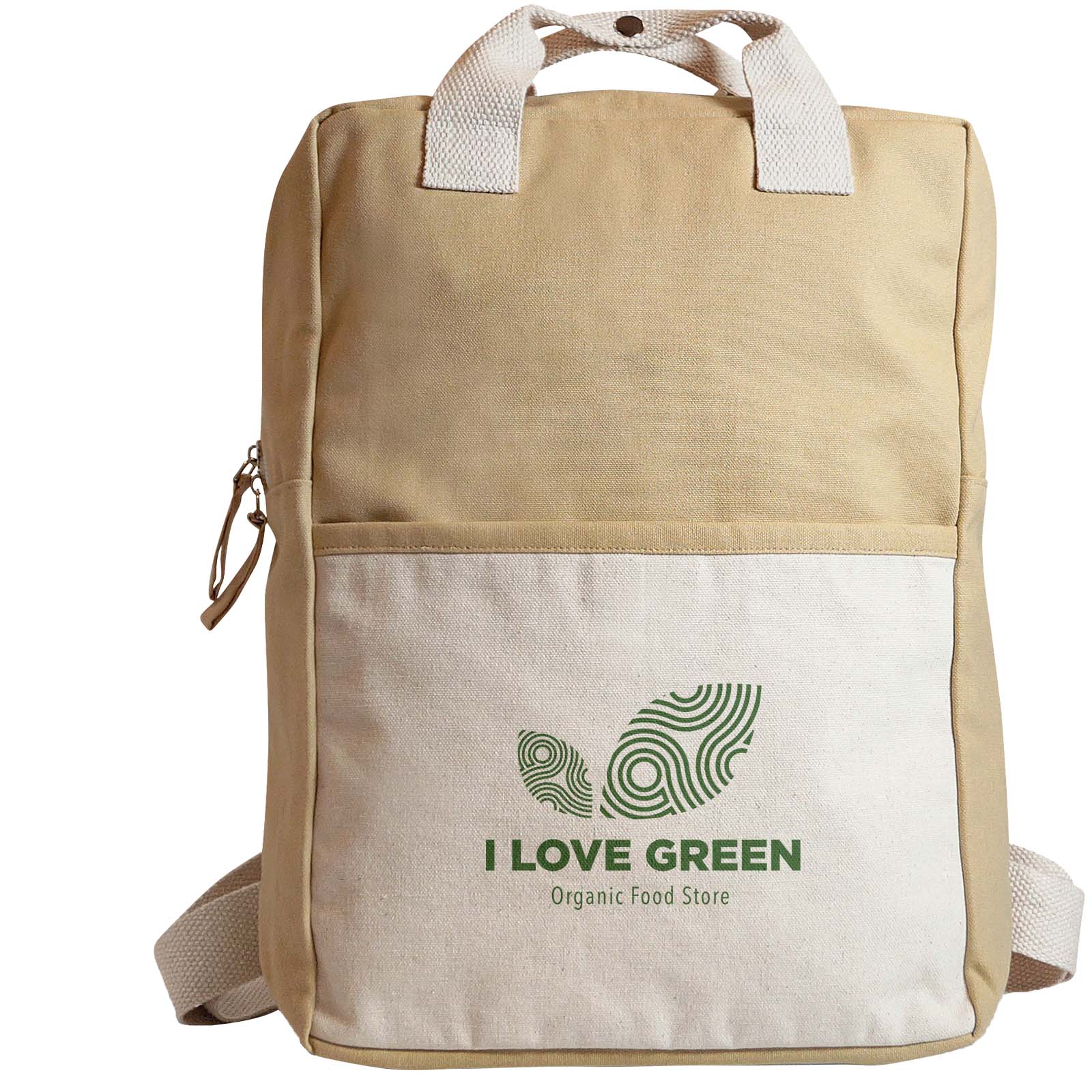 Citizen Green Naturback organische katoenen rugzak bedrukken met logo