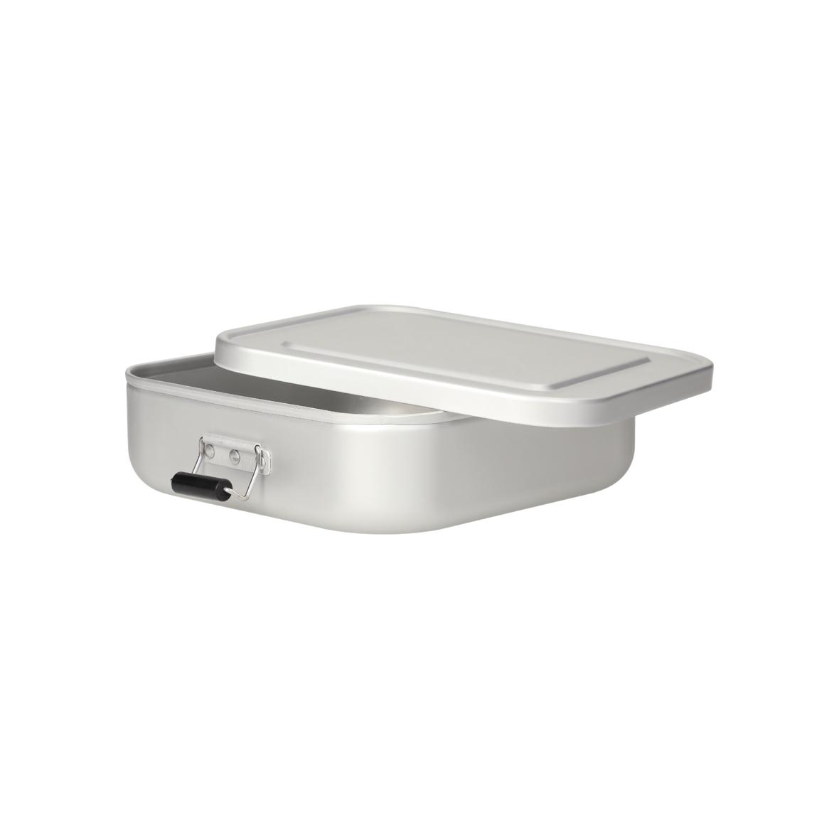 Handy Lunnchbox Klein Zilver bedrukken met logo