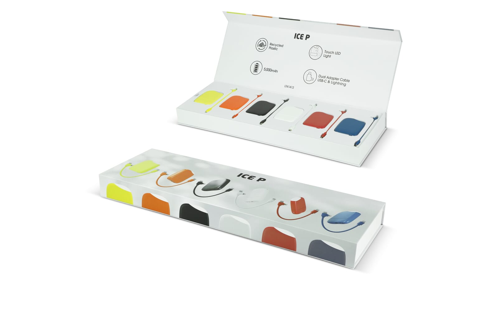 Xoopar ICE P Powerbank 5000mAh Presentatiedoos bedrukken met logo