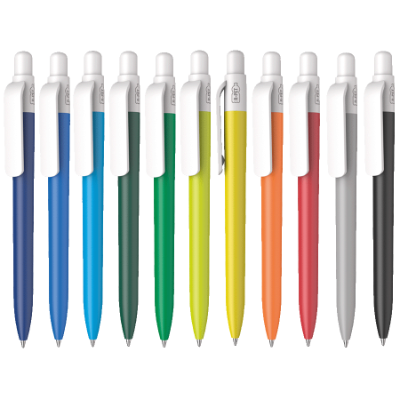 Maxema balpen KIND K1 GOM MATT CB RP gemaakt van gecertificeerd R-PET bedrukken met logo