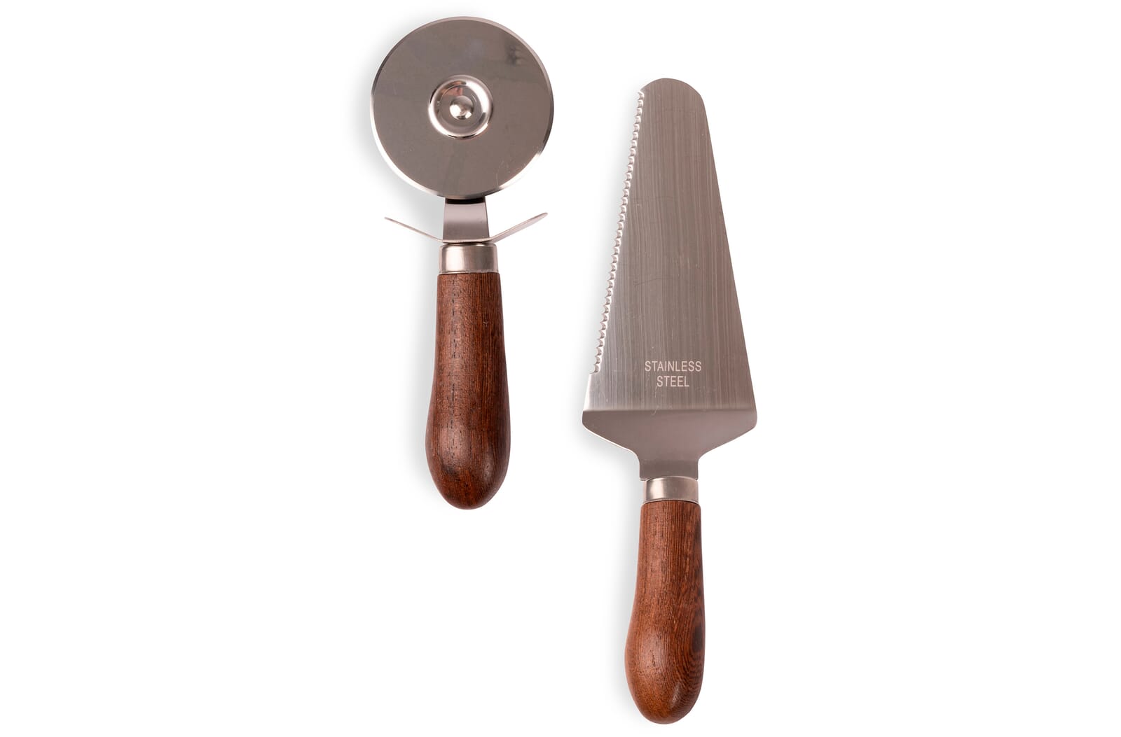 Sagaform Astrid pizza/taartenset 2 st. bedrukken met logo