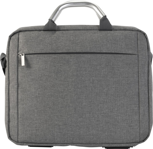 Polycanvas (600D) laptoptas Limo bedrukken met logo