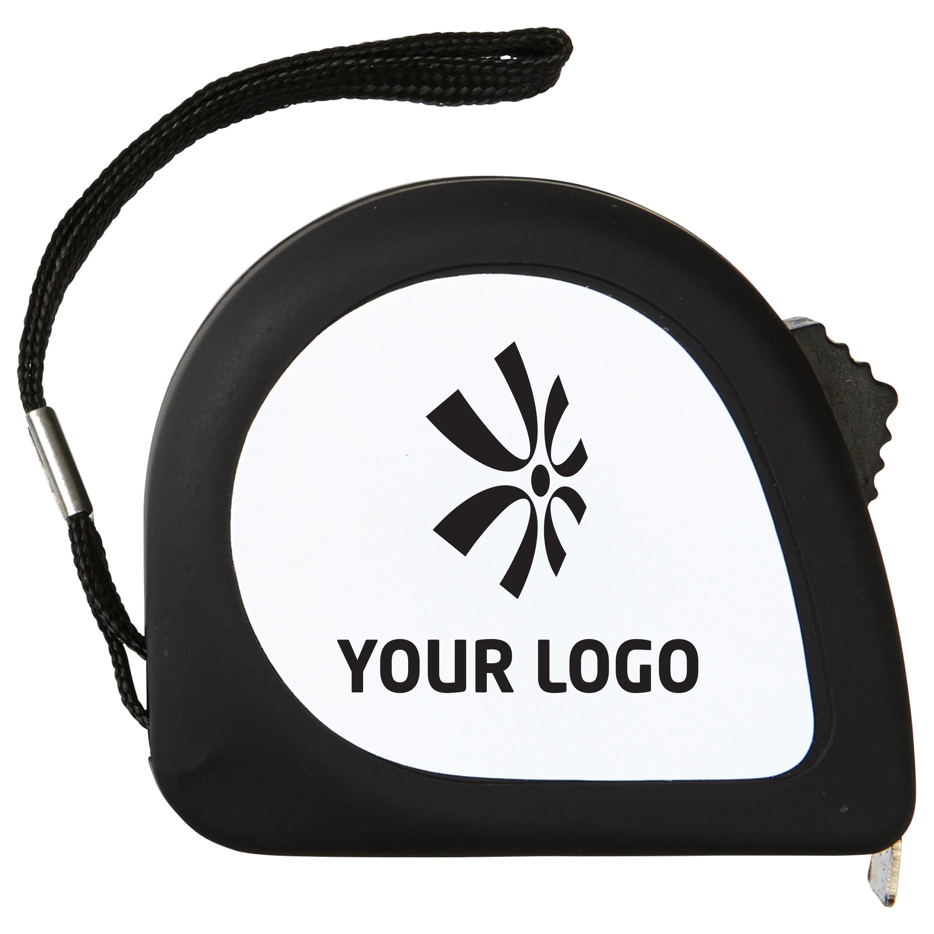 Kassel rolbandmaat (3 m) bedrukken met logo