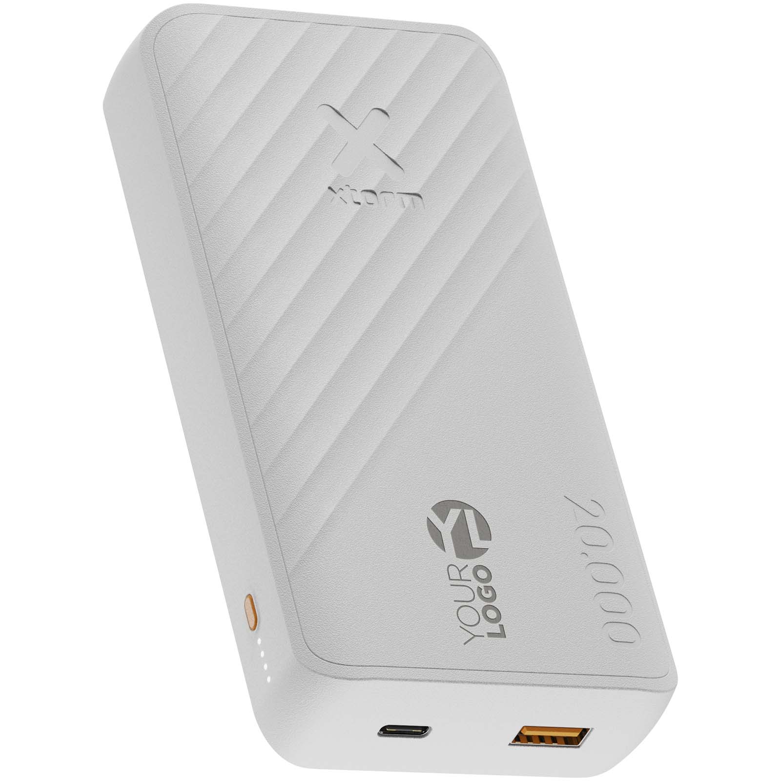 Xtorm XG220 Go2 snellaadbare powerbank van 15 W 20.000 mAh  bedrukken met logo