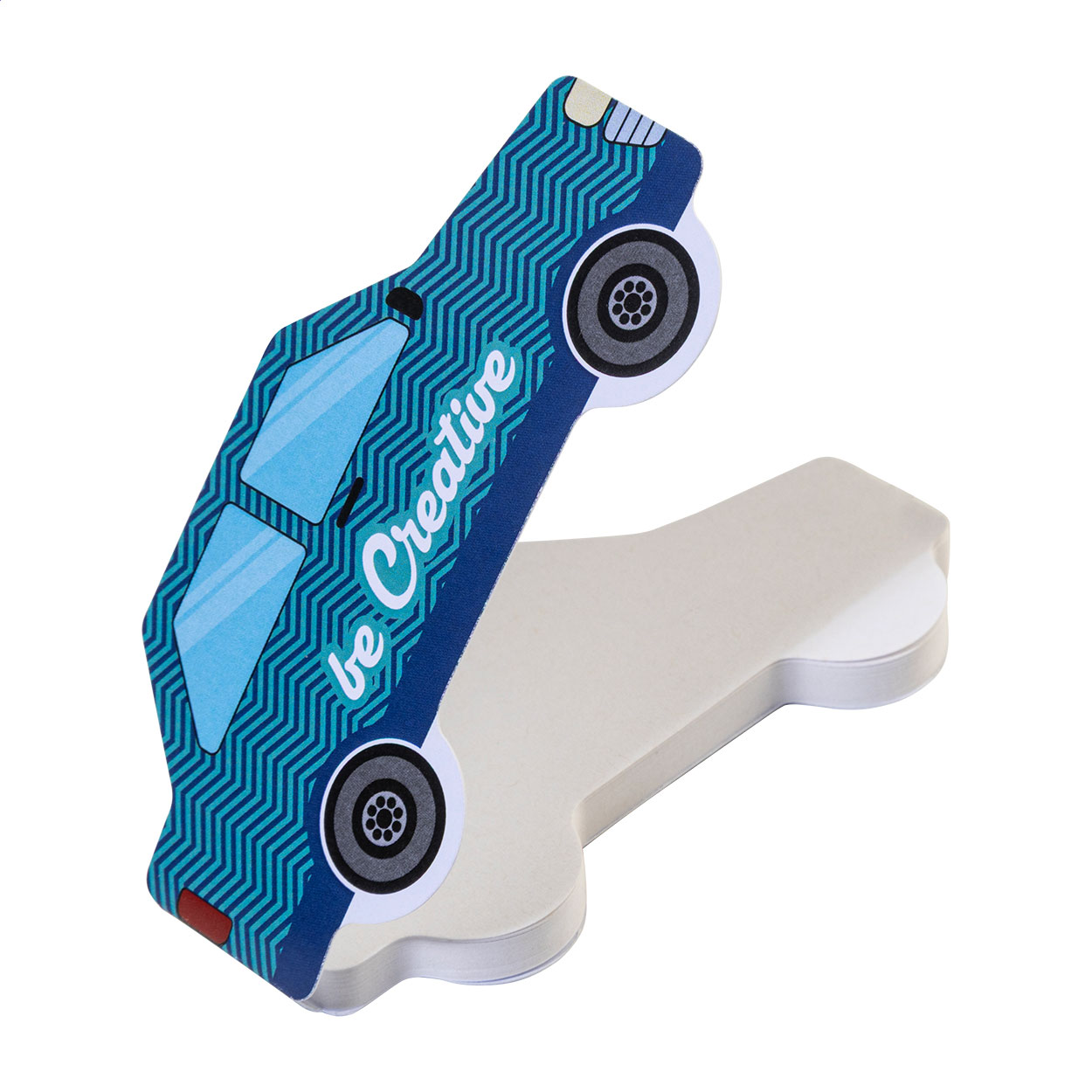 CreaStick Car custon made sticky notitieblok bedrukken met logo
