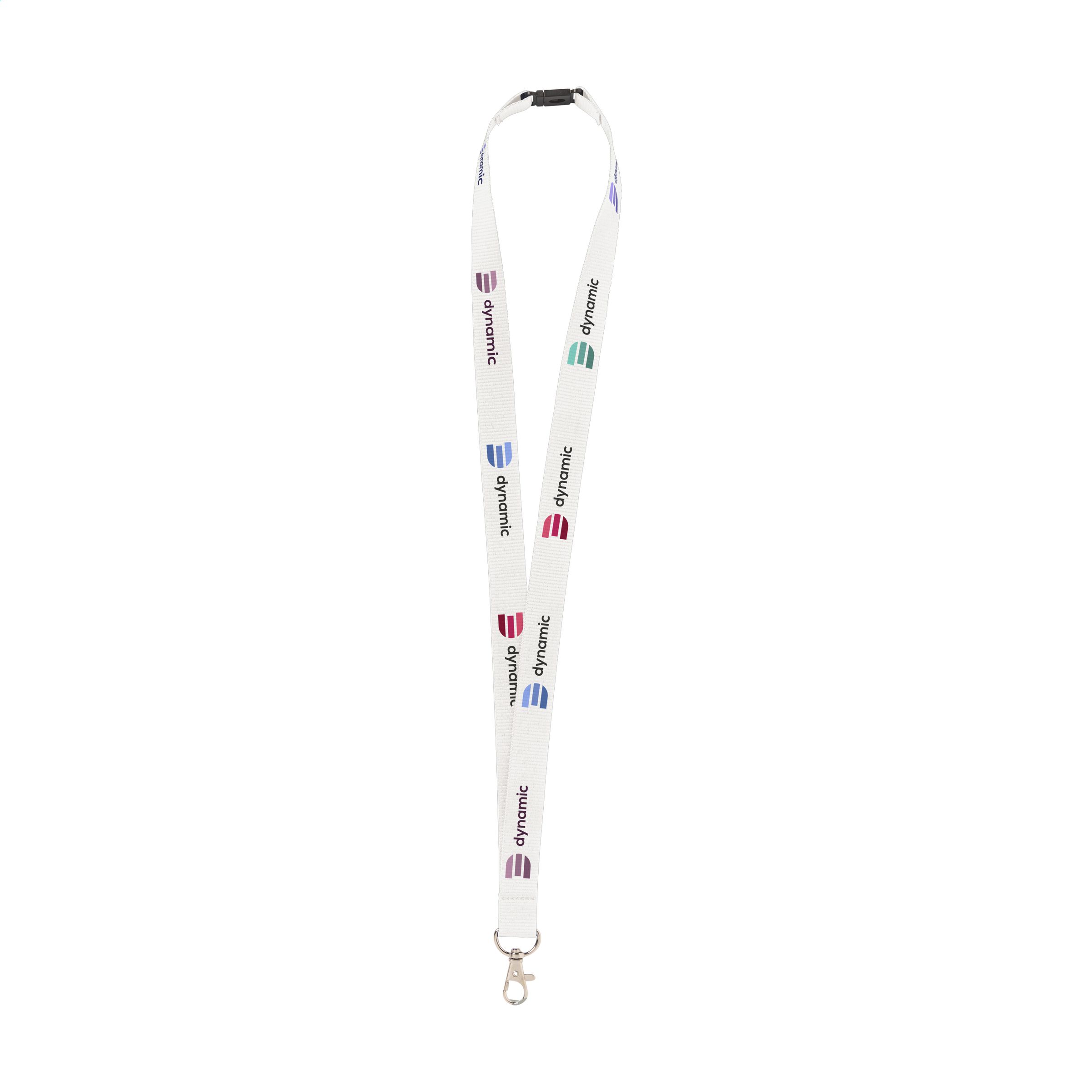 Lanyard Sublimatie Safety RPET keycord (2 cm) bedrukken met logo