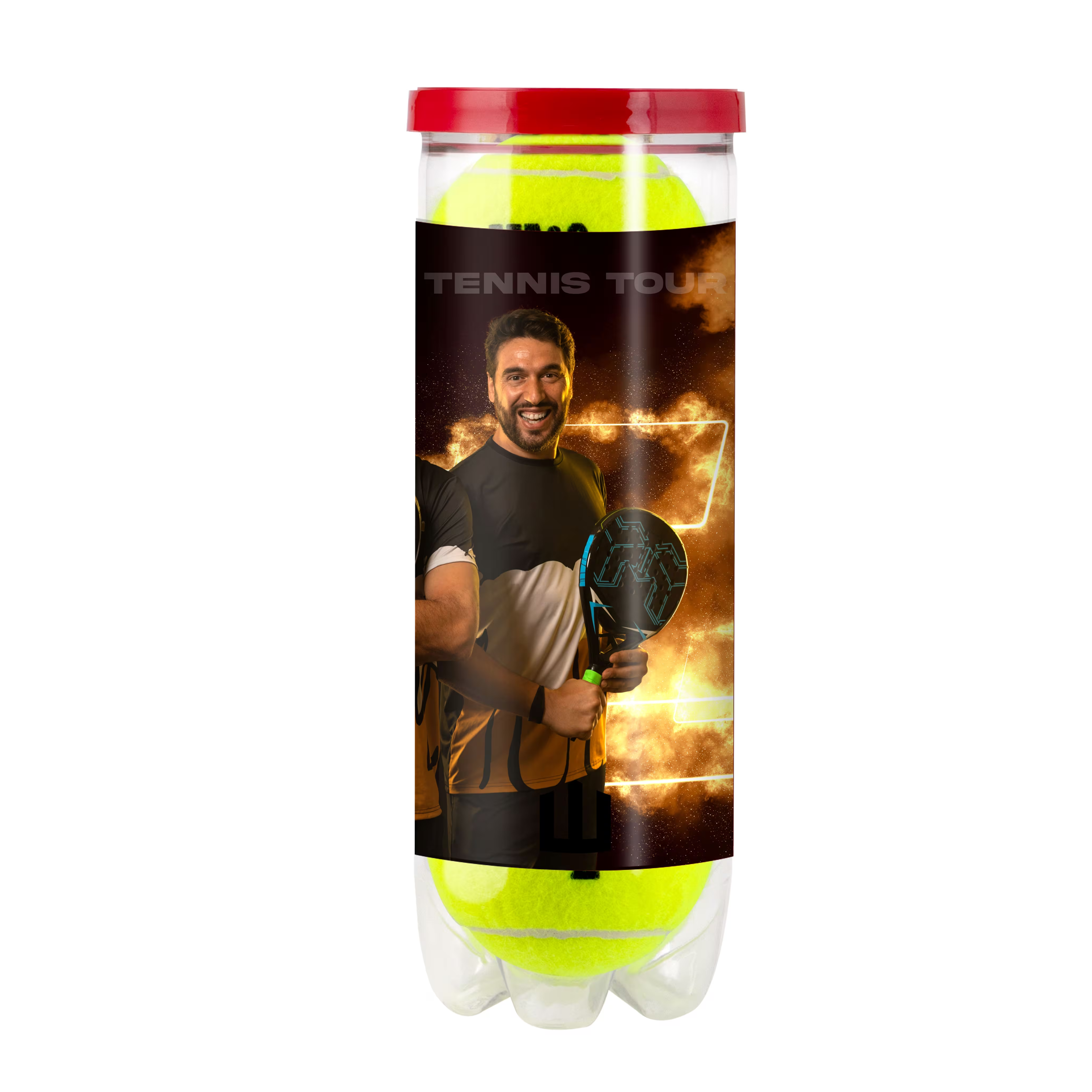 Wilson X3 padel balls bedrukken met logo