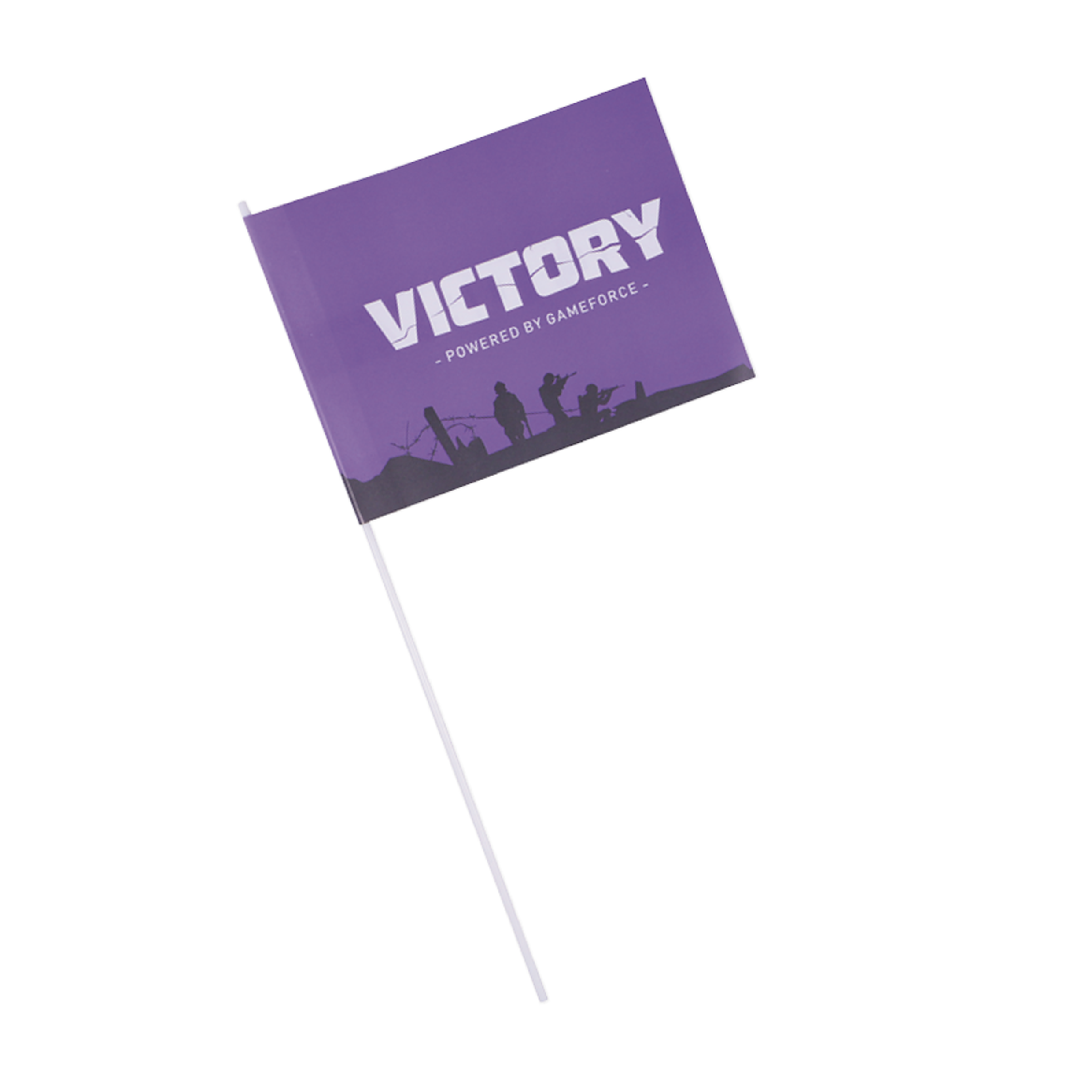 PAPER FLAGS SIZE B 14,8 X 22 CM bedrukken met logo