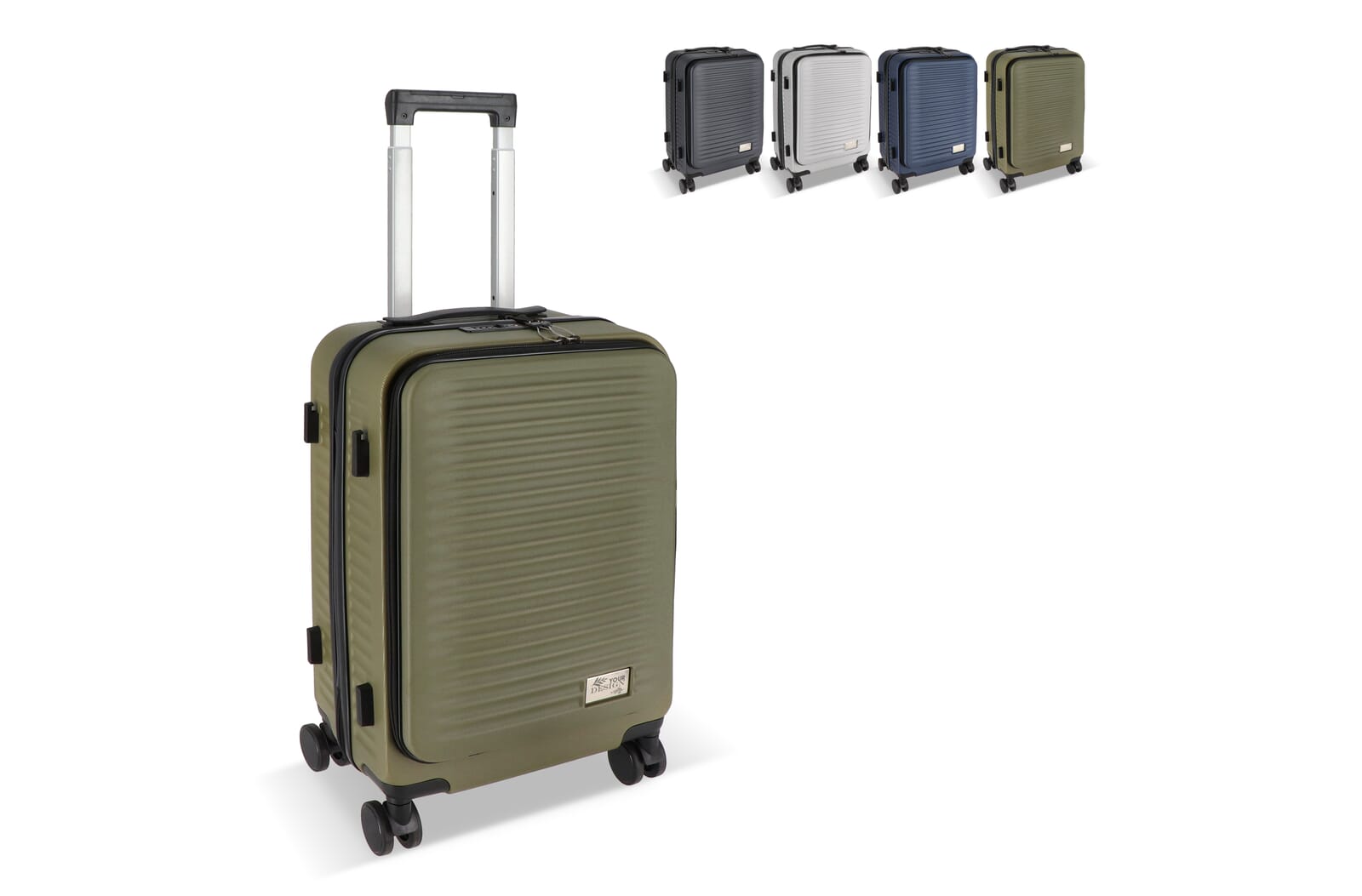InSideOut Travel Trolley Rulla 20-inch bedrukken met logo