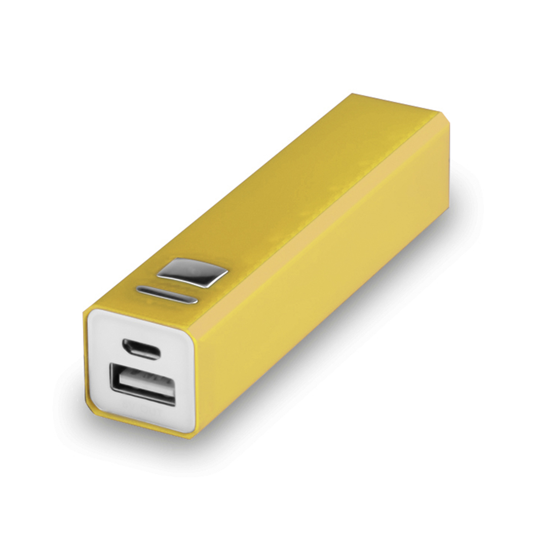 Power Bank Square 2200 mAh bedrukken met logo