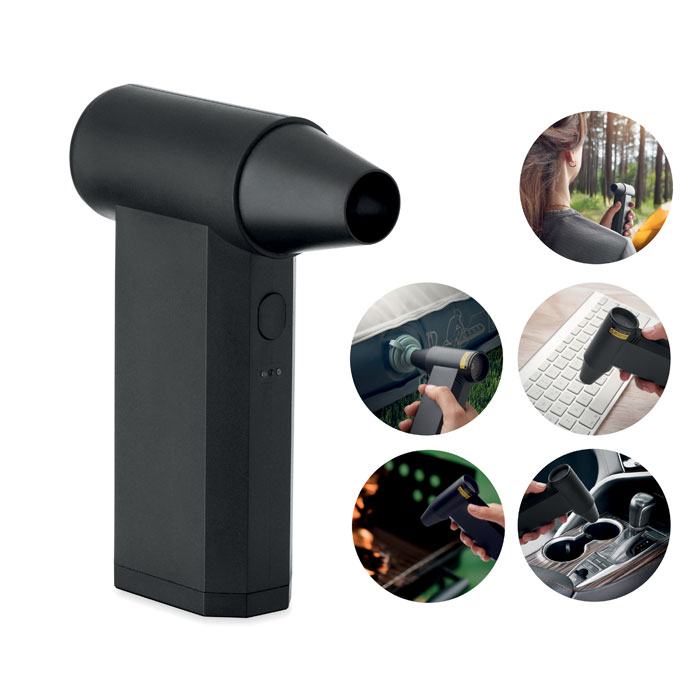 Draagbare turboventilator bedrukken met logo