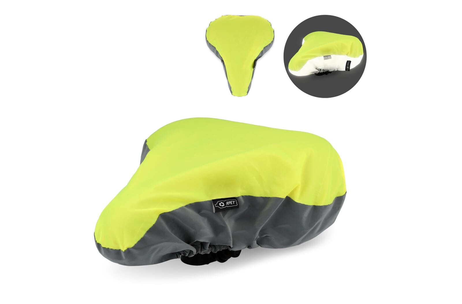 R-PET Reflecterende zadelhoes bedrukken met logo