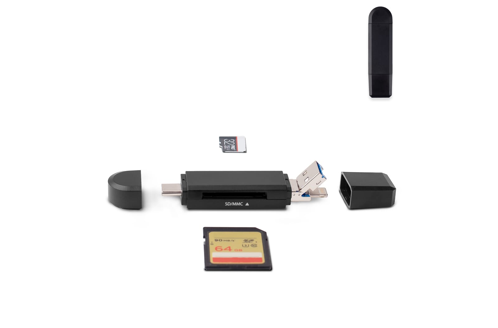 Kaart lezer USB bedrukken met logo