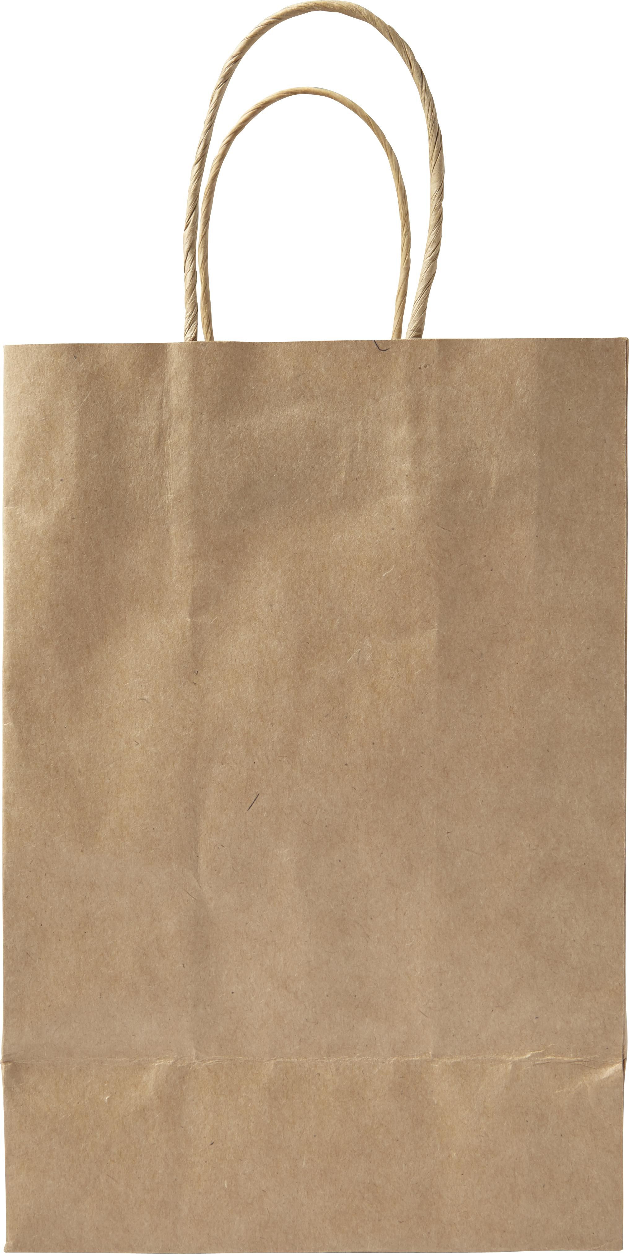 PaperBag S papieren tas (130 gr/m²)  bedrukken met logo
