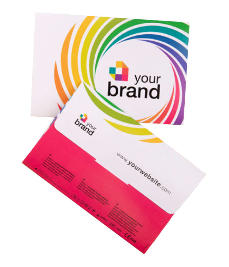 Vrouwen condoom bedrukken met logo