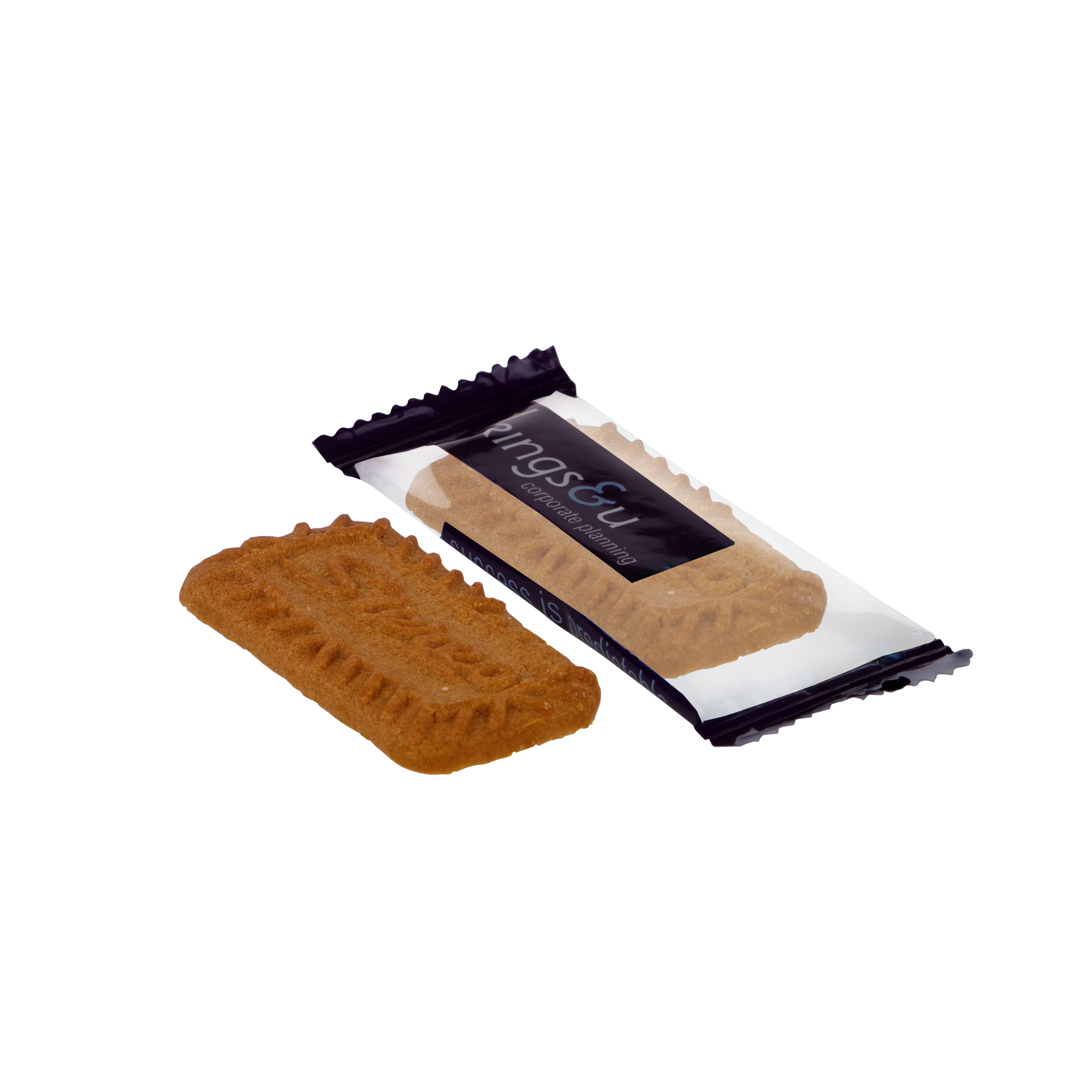 Veganistisch koffiekoekje bedrukken met logo