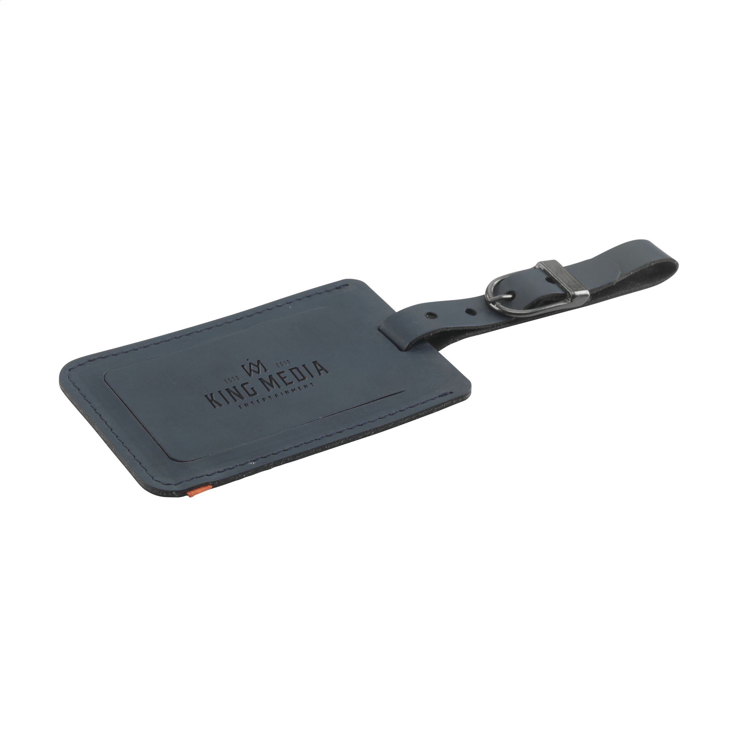 Recycled Leather Luggage Tag bagagelabel bedrukken met logo