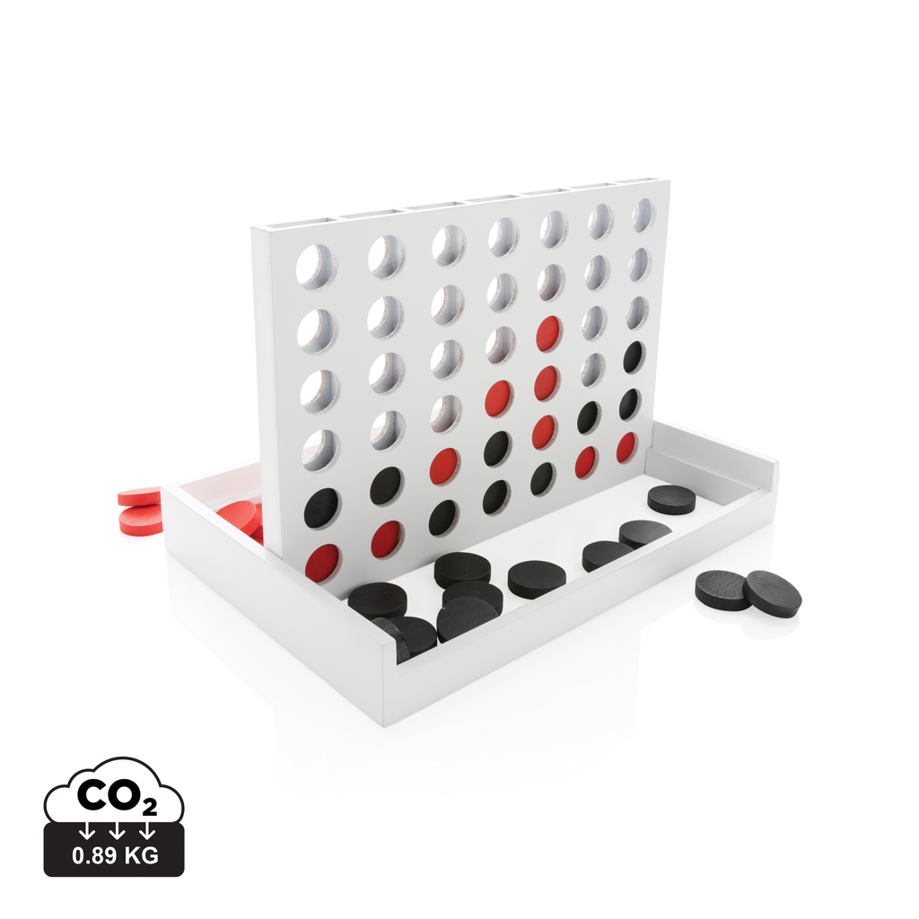 FSC® Connect Vier Houten Spel bedrukken met logo
