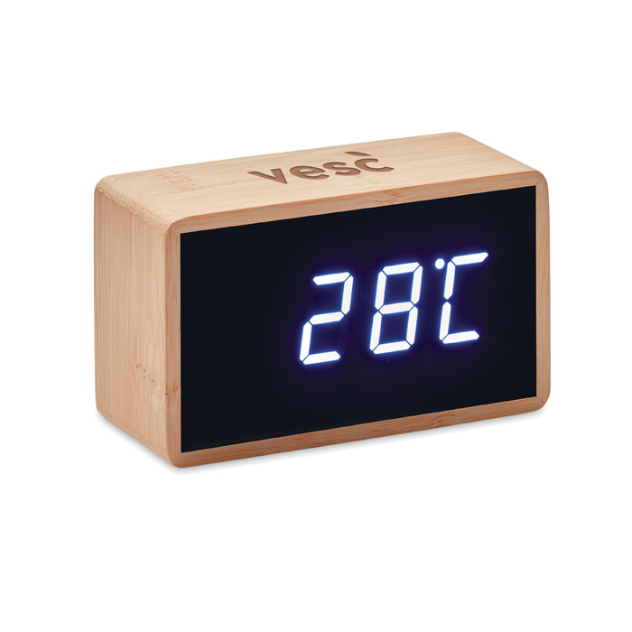 BlockClock alarmklok bedrukken met logo