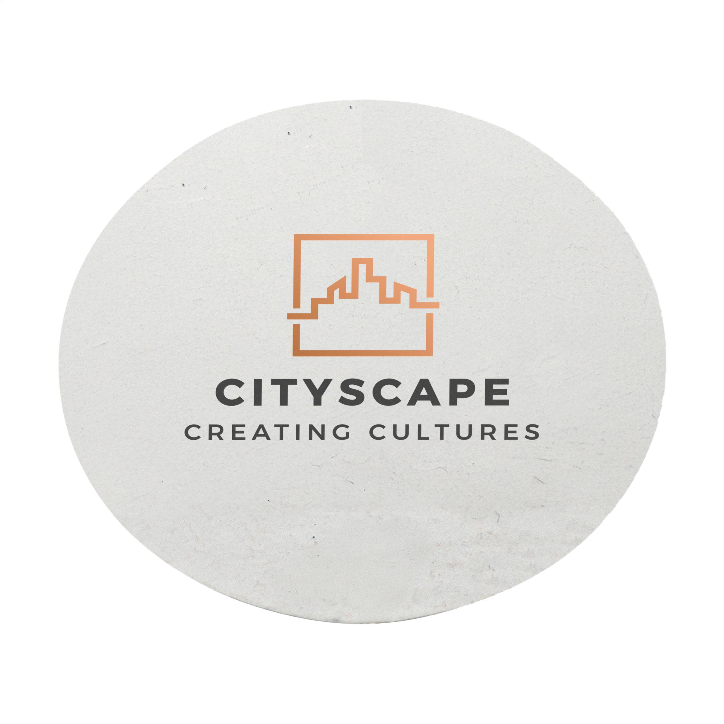 Round Coaster Seed Paper 80 gr bedrukken met logo