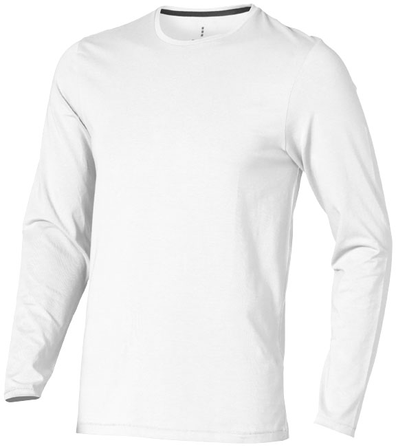 LongSleeve organisch heren t-shirt (200 g/m²) bedrukken met logo