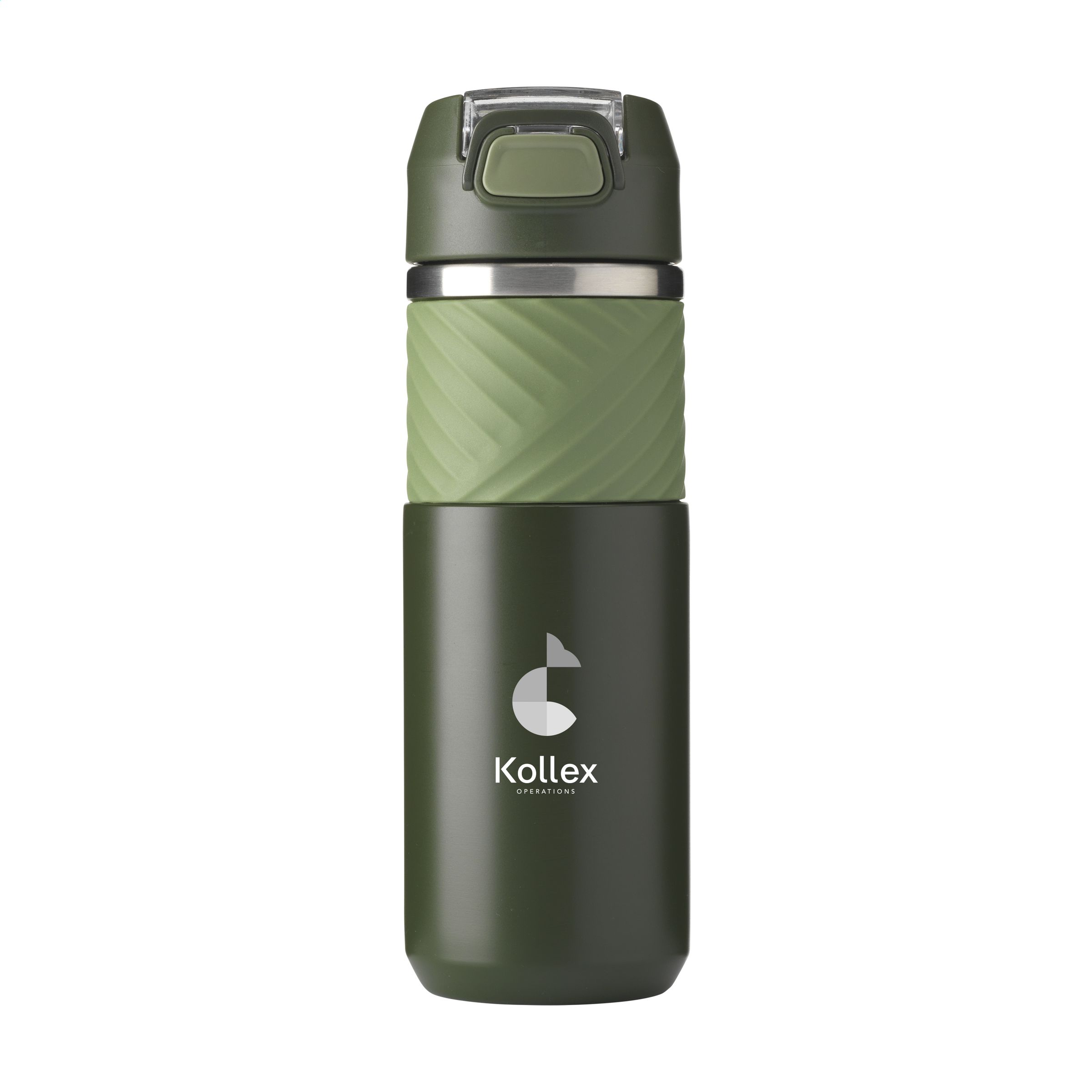 Lynn RCS Recycled Steel Bottle 500 ml thermosfles bedrukken met logo
