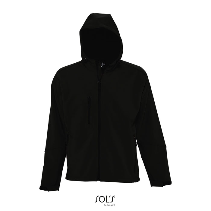 REPLAY Heren Softshell Jas (340g/m²) bedrukken met logo