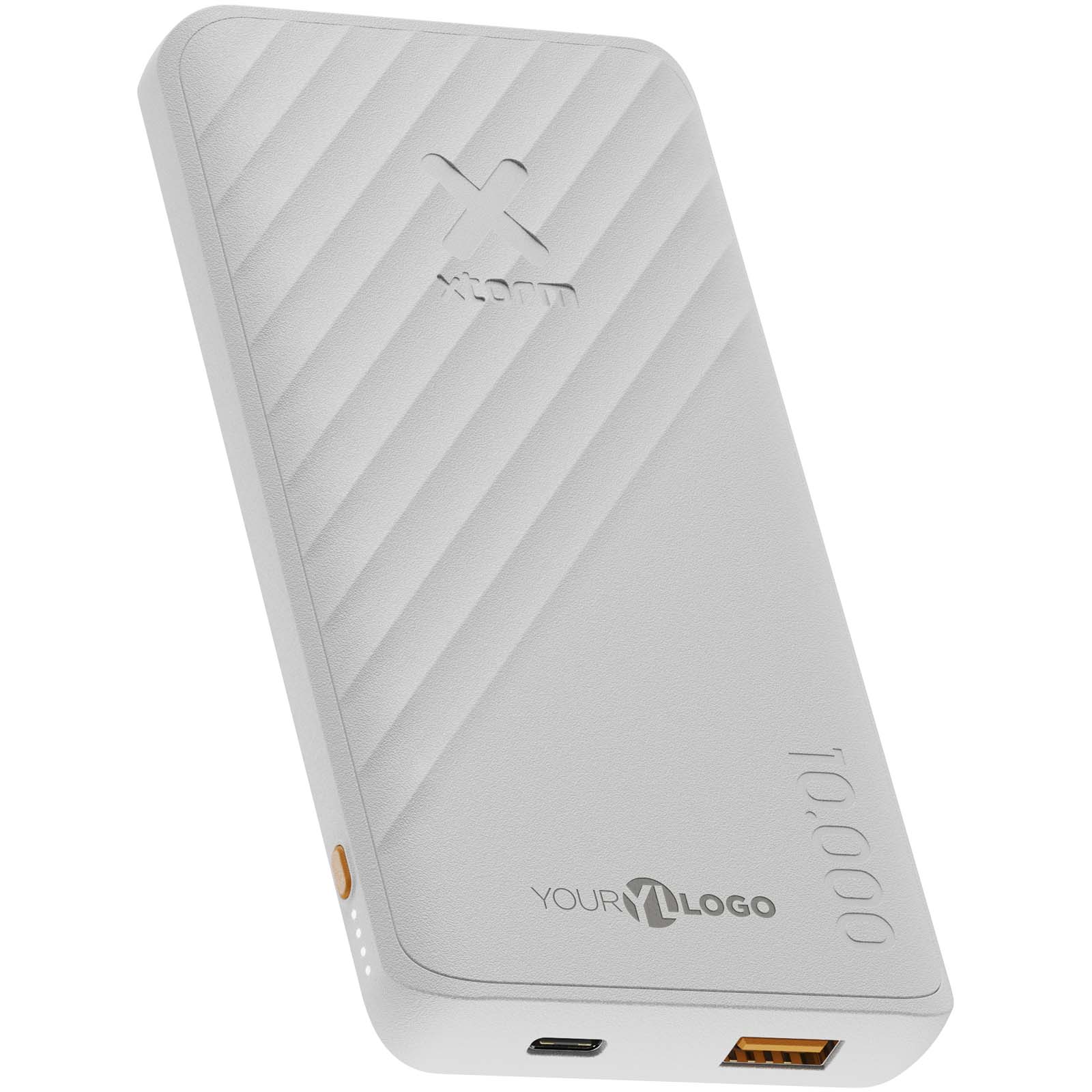 Xtorm XG210 Go2 snellaadbare powerbank van 15 W 10.000 mAh bedrukken met logo
