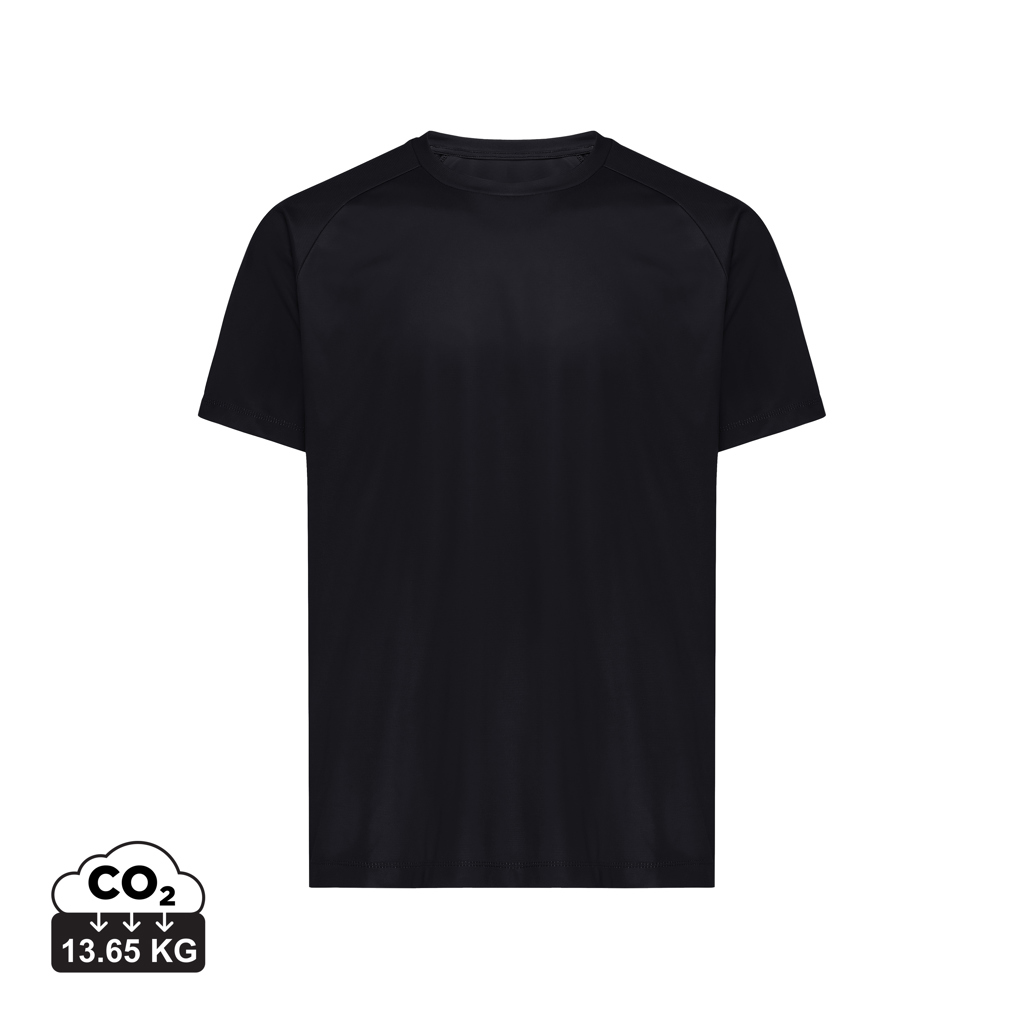 Iqoniq Tikal gerecycled polyester sneldrogend sport t-shirt bedrukken met logo