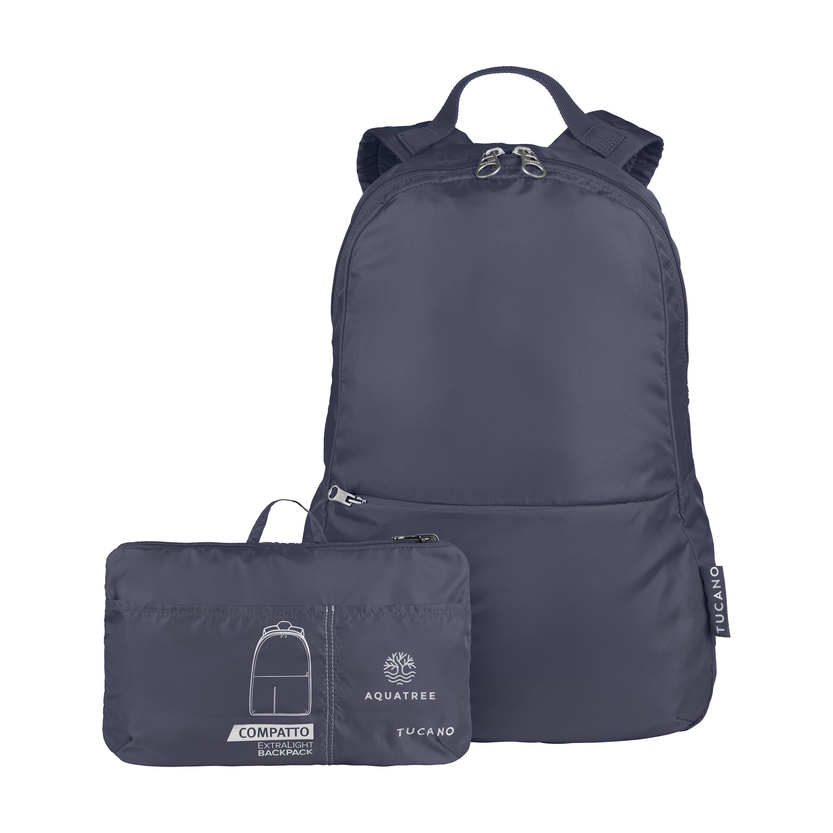 Tucano Compatto Eco Backpack opvouwbare rugzak bedrukken met logo