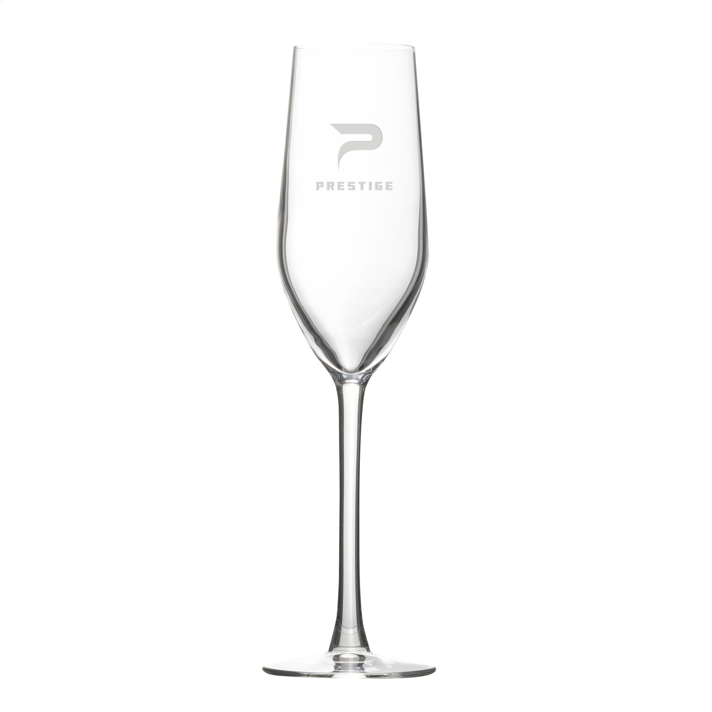 Duzy Champagneglas (160 ml) bedrukken met logo