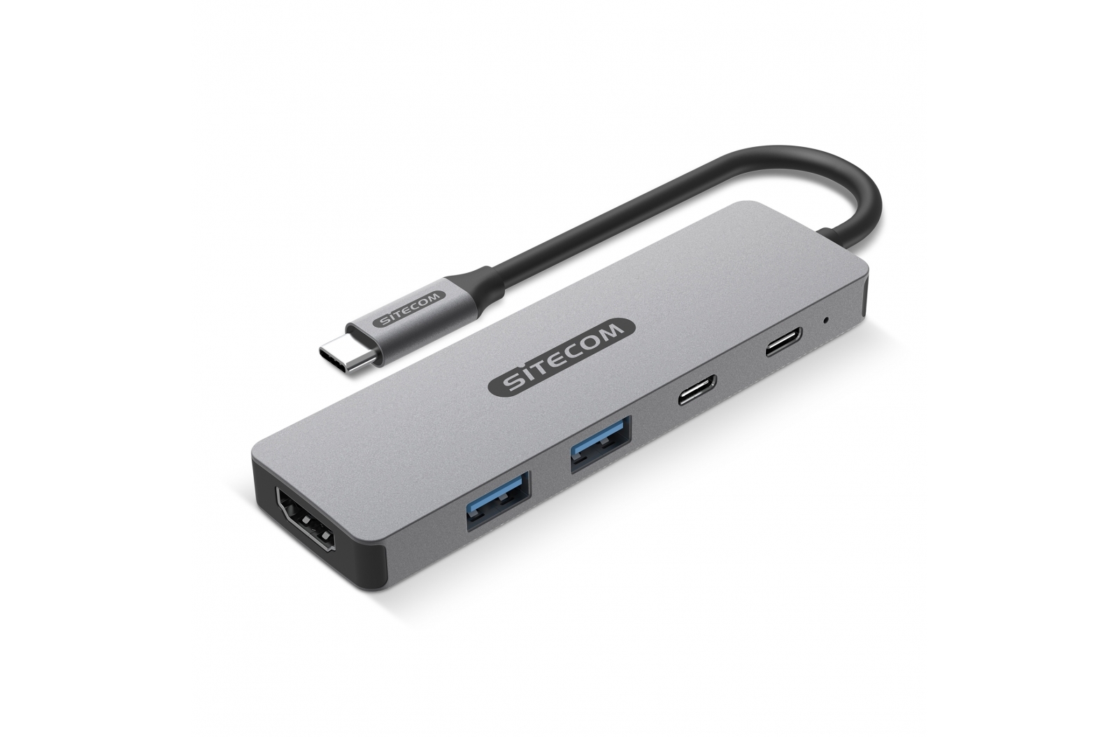 Sitecom CN-5502 5 in 1 USB-C Power Delivery Multiport Adapter bedrukken met logo