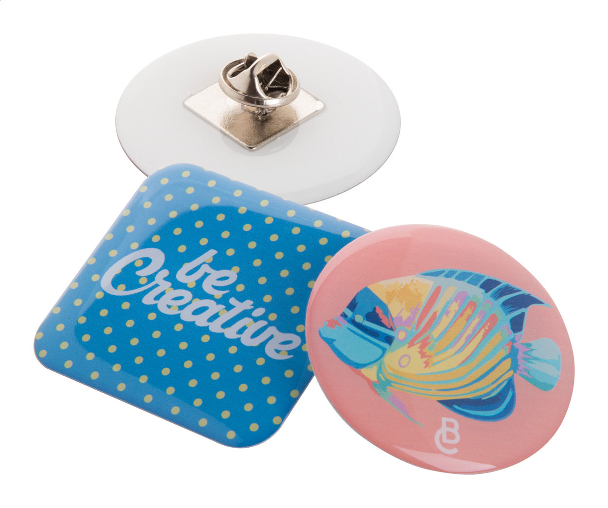 doming badge bedrukken met logo