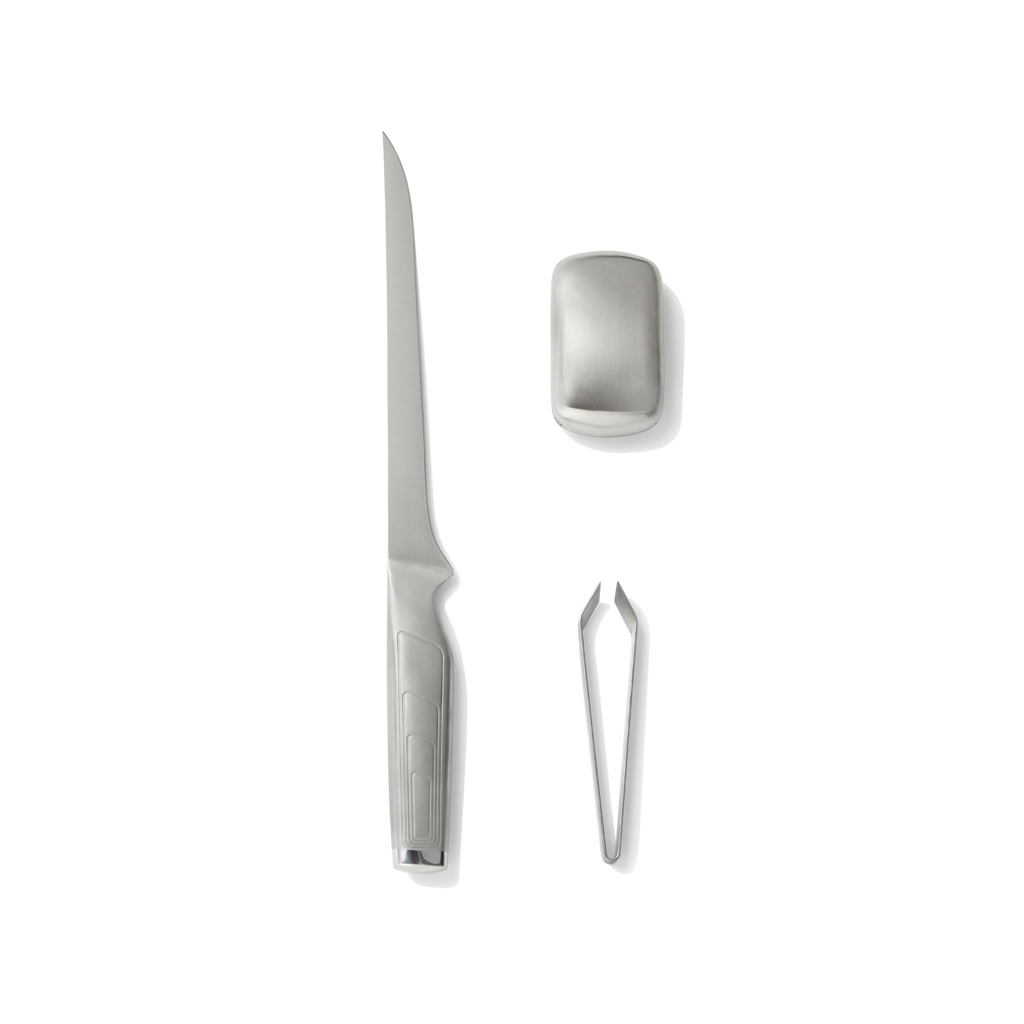 VINGA Hattasan fileerset bedrukken met logo